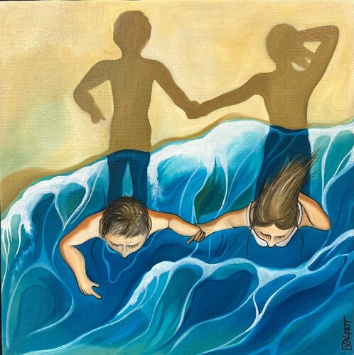 Baignade van Perrine Vilmot, Schilderij te koop op Singulart