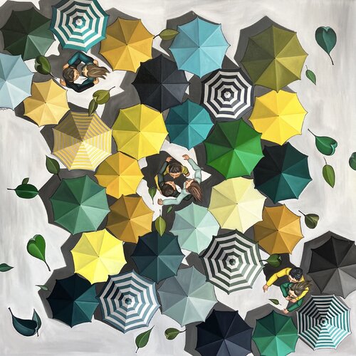 Deux ou trois di Perrine Vilmot, Pittura in vendita su Singulart