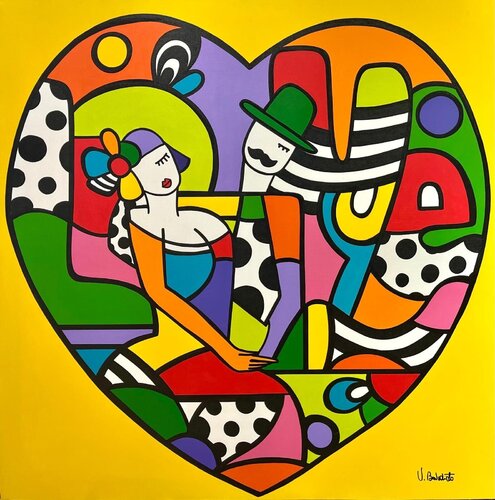 Love me tender  von Virginia Benedicto, Malerei kaufen auf Singulart