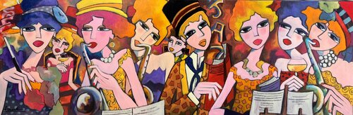 Fête de printemps van Fauve, Schilderij te koop op Singulart