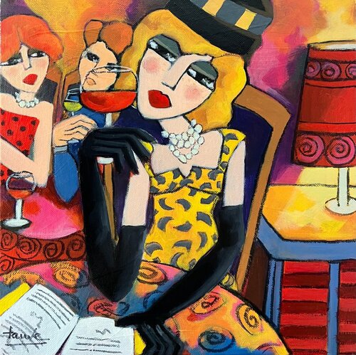 Amour de vin  van Fauve, Schilderij te koop op Singulart