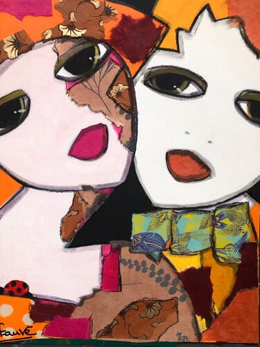 On s'aime di Fauve, Pittura in vendita su Singulart