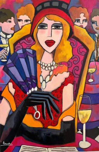 Féminité by Fauve, Painting for Sale on Singulart