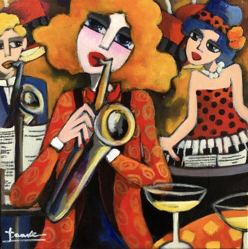 En harmonie von Fauve, Malerei kaufen auf Singulart