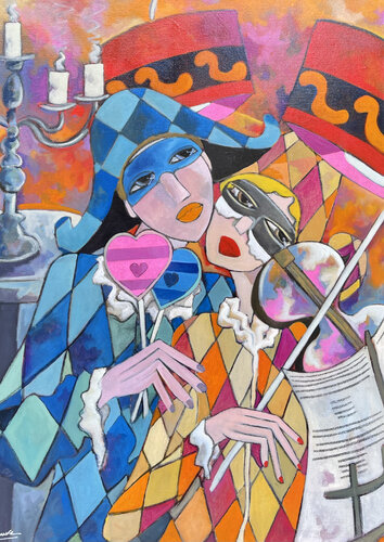 Que du bonheur van Fauve, Schilderij te koop op Singulart