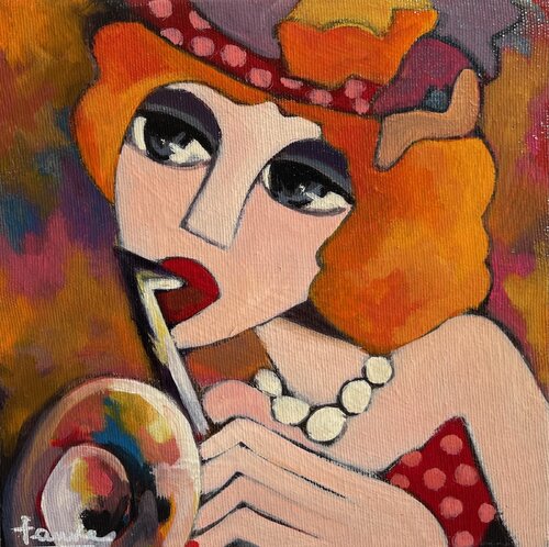 Musicienne van Fauve, Schilderij te koop op Singulart