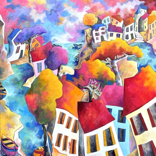 Douceur sauvage by Fauve, Painting for Sale on Singulart