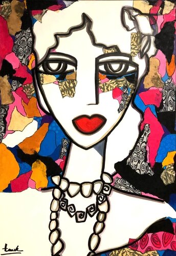 Saphir et Rubis von Fauve, Malerei kaufen auf Singulart