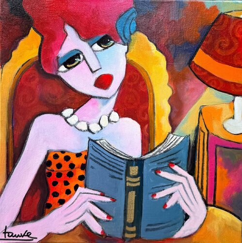 La lecture  van Fauve, Schilderij te koop op Singulart