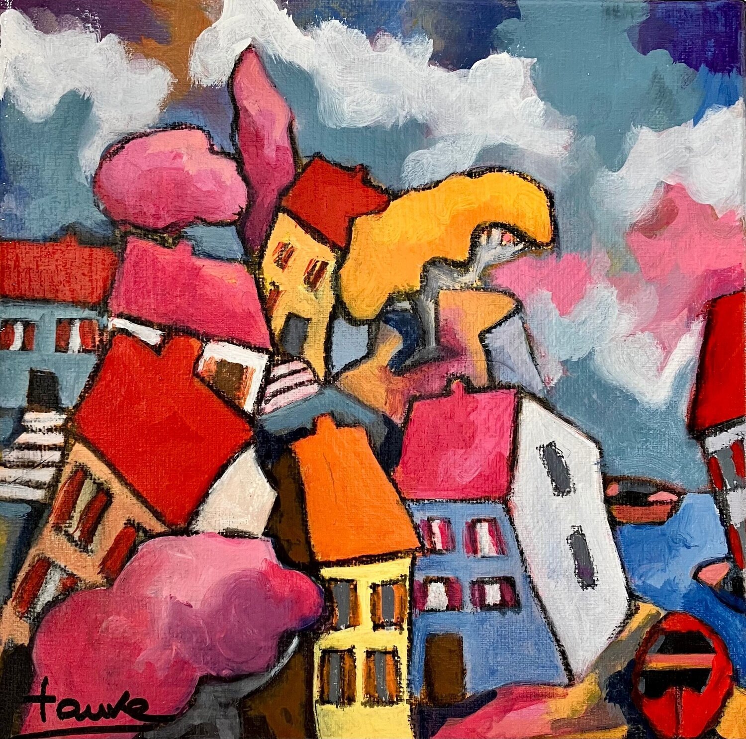 Océan Fauve Origineel schilderij te koop
