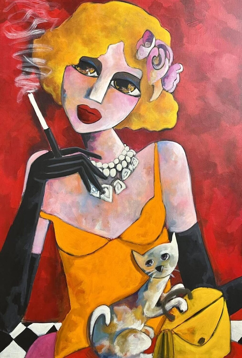 Poésie Fauve Origineel schilderij te koop