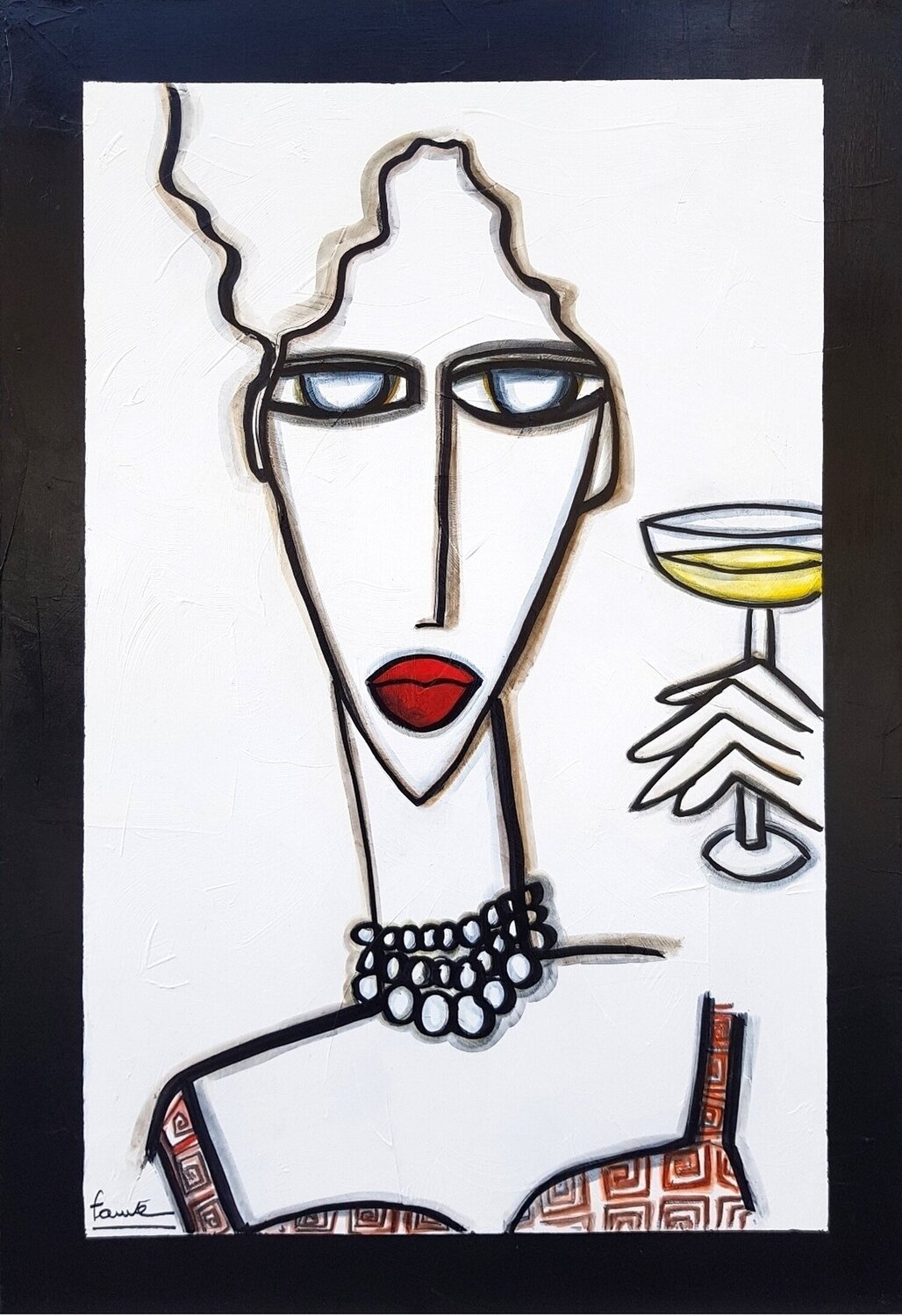 Regard Fauve Origineel schilderij te koop