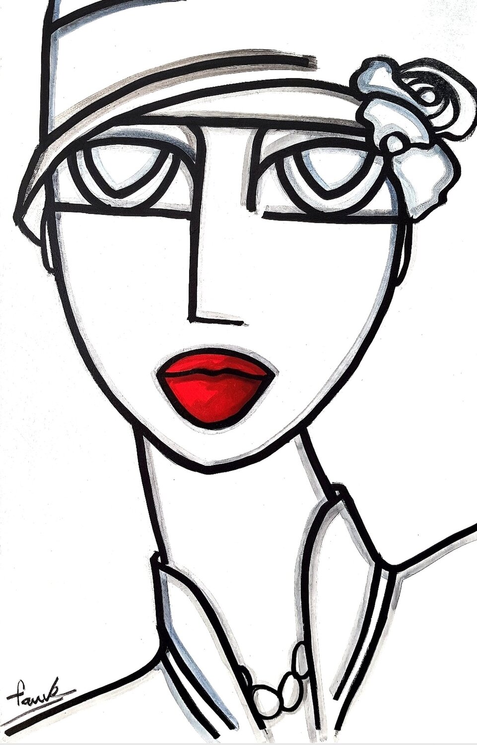 Mode Fauve Origineel schilderij te koop