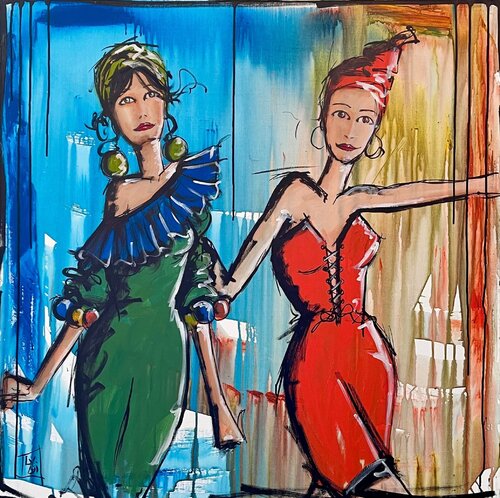 Musique et ondulations von Lydia Delectorskaya, Malerei kaufen auf Singulart