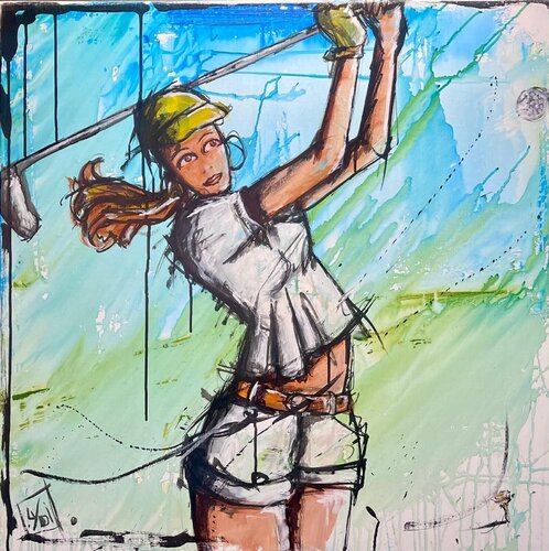 Le swing brune di Lydia Delectorskaya, Pittura in vendita su Singulart