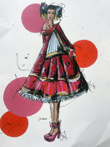 Pop vs Lydi N°9/20 van Lydia Delectorskaya, Schilderij te koop op Singulart