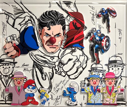 Super Marsu I van David Cumps, Schilderij te koop op Singulart