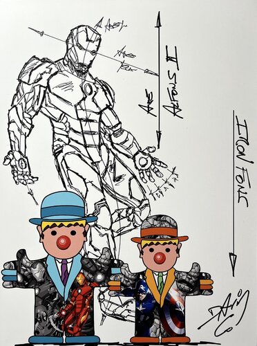 Iron Fons I di David Cumps, Pittura in vendita su Singulart