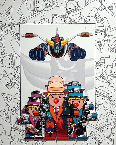 Goldo Alu I di David Cumps, Pittura in vendita su Singulart