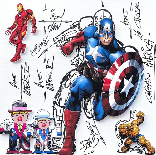 Captain A. IV by David Cumps, Painting for Sale on Singulart