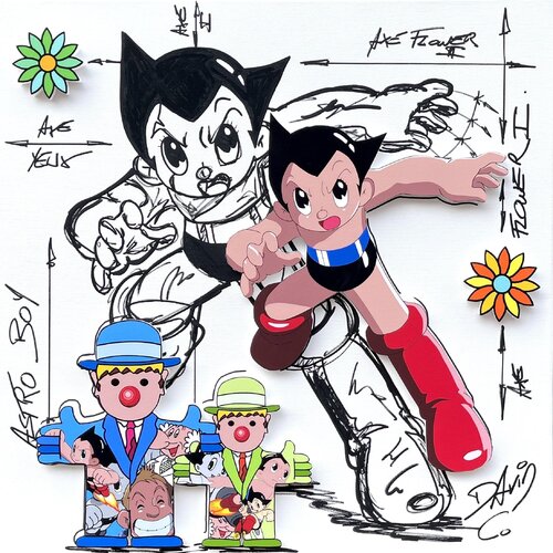 Astro Boy I van David Cumps, Schilderij te koop op Singulart