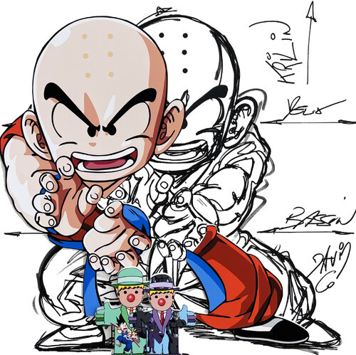 Krilin van David Cumps, Schilderij te koop op Singulart