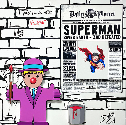 Mets lui un nez I van David Cumps, Schilderij te koop op Singulart