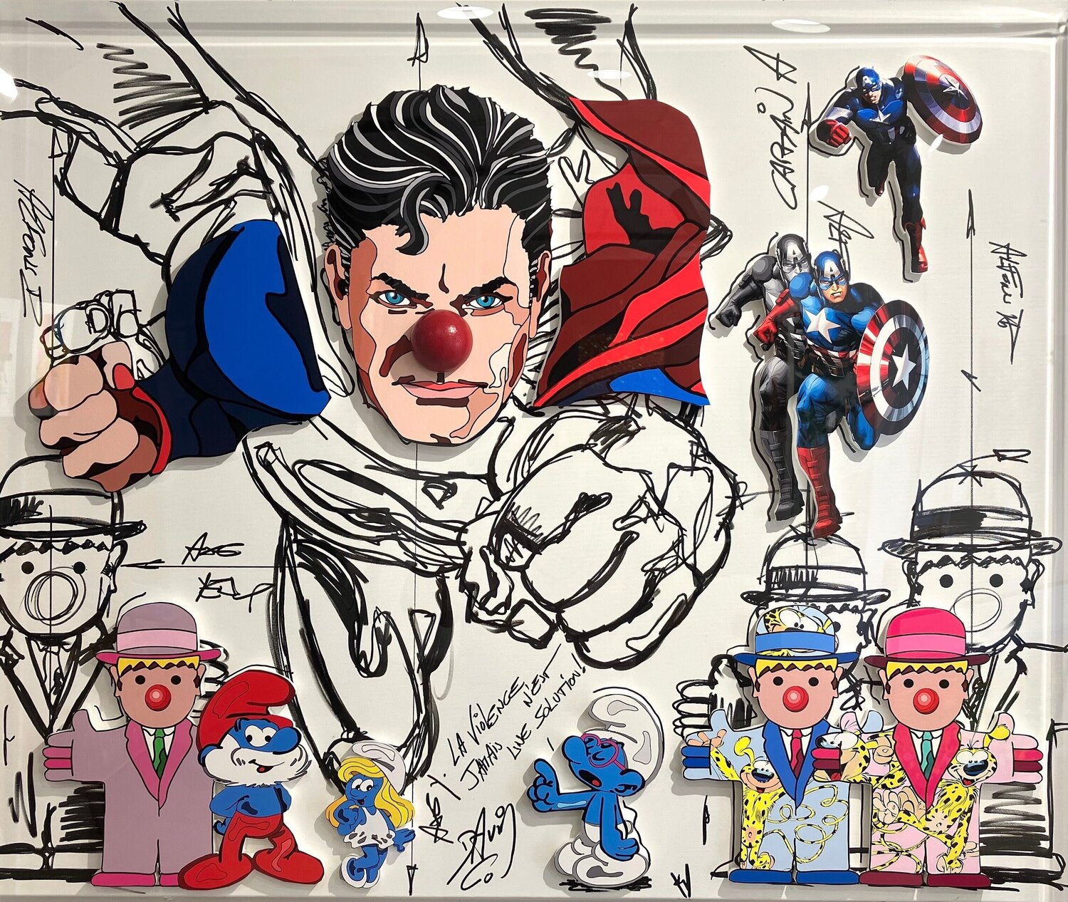 Super Marsu I David Cumps Dipinto originale in vendita