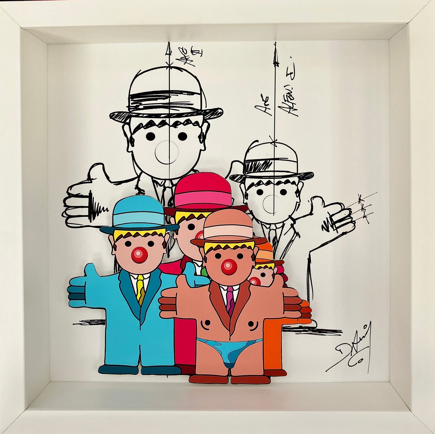 Alfons maillot III David Cumps Dipinto originale in vendita