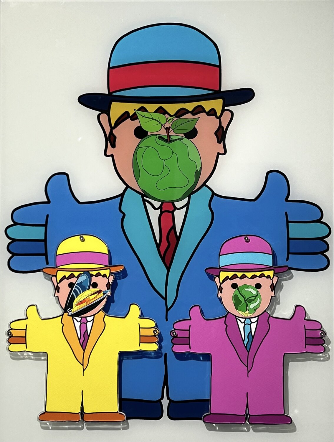 Le fils de l'Homme David Cumps Dipinto originale in vendita