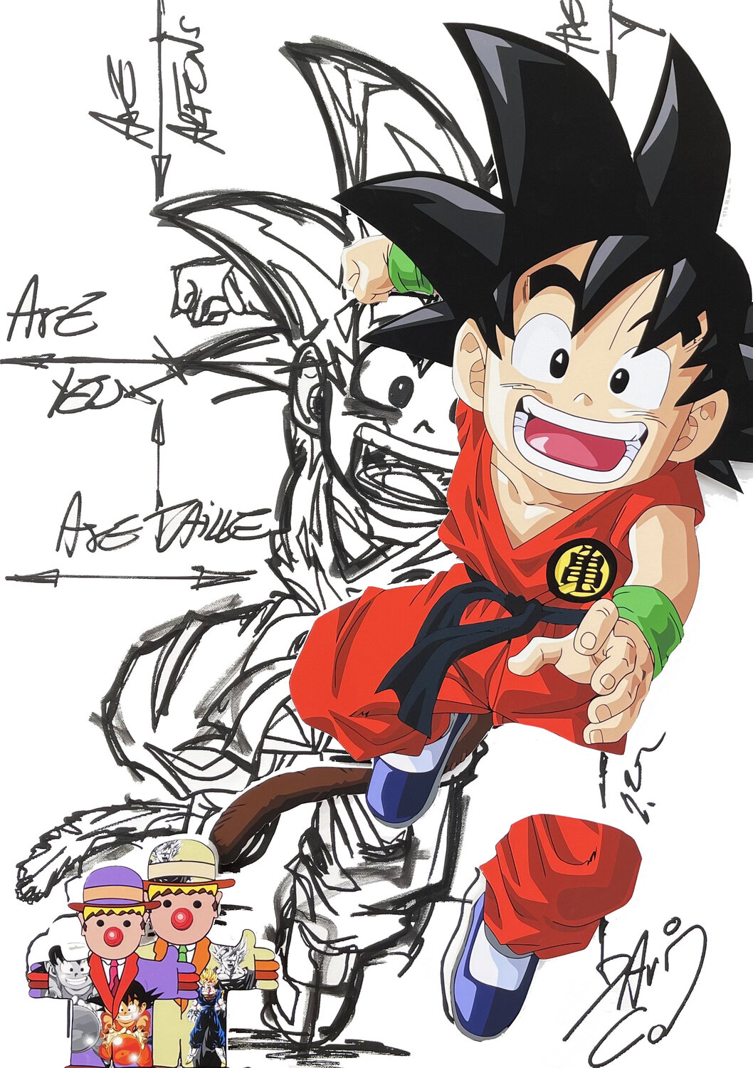 Sangoku David Cumps Origineel schilderij te koop