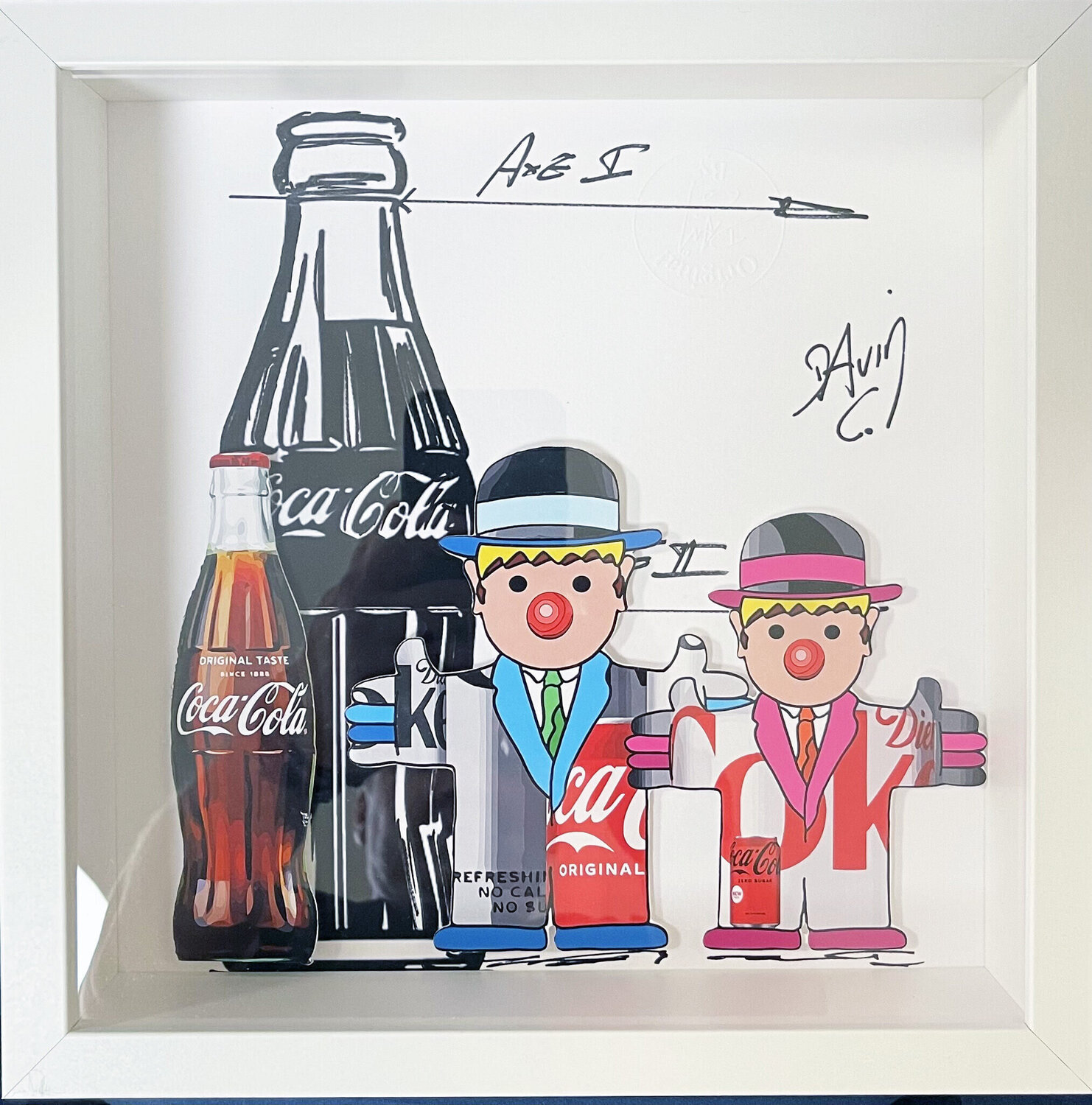 Coca Cola David Cumps Origineel schilderij te koop
