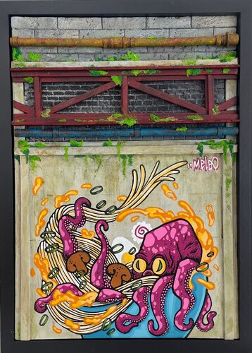 Ramen Bowl van Meleo, Schilderij te koop op Singulart