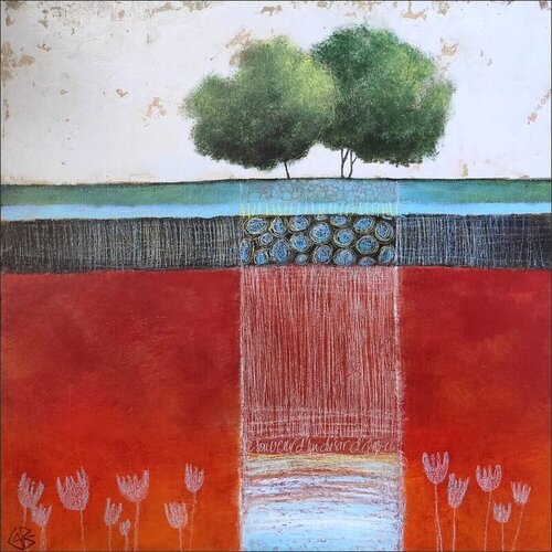 Le souvenir d'un désir d'amour van Géraldine Bandiziol, Schilderij te koop op Singulart