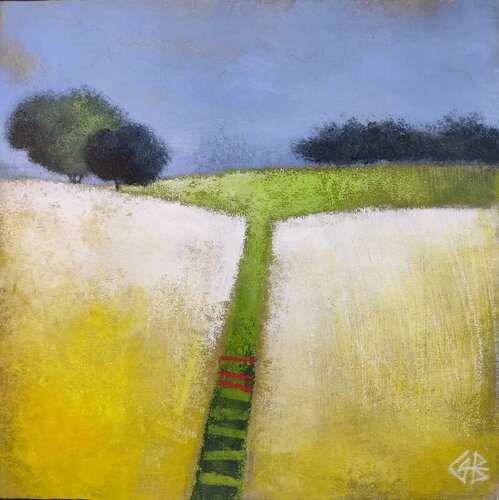 Quand l'été revient von Géraldine Bandiziol, Malerei kaufen auf Singulart