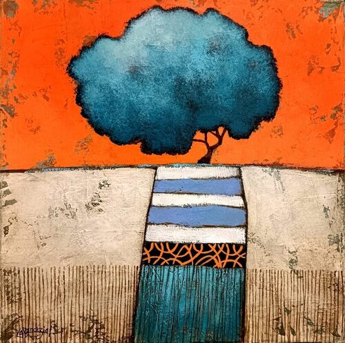 Quand les souvenirs s'en mêlent von Géraldine Bandiziol, Malerei kaufen auf Singulart