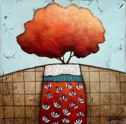 Et si c'était pour nous deux van Géraldine Bandiziol, Schilderij te koop op Singulart