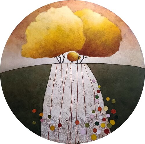 Love me tender van Géraldine Bandiziol, Schilderij te koop op Singulart