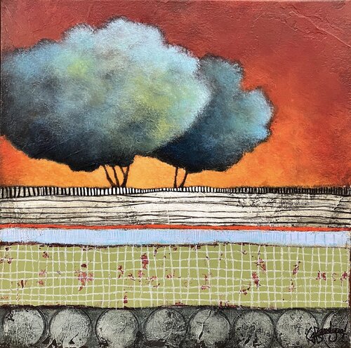 Le monde autrement von Géraldine Bandiziol, Malerei kaufen auf Singulart