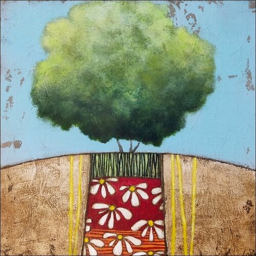 Le langage des fleurs by Géraldine Bandiziol, 油畫 for Sale on Singulart