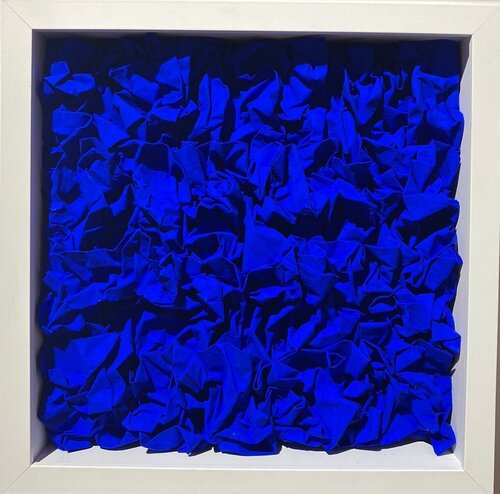 Box bleu 12.25 par Eric Robin, Peinture en vente sur Singulart