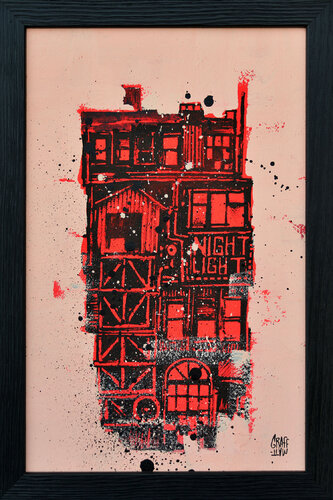 Urban Illusion von Matthieu Laine, Malerei kaufen auf Singulart