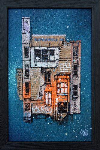 Sail in the night di Matthieu Laine, Pittura in vendita su Singulart