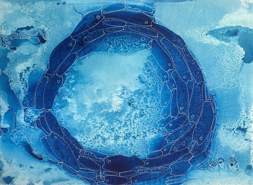 blue current van Eran shmueli, Schilderij te koop op Singulart