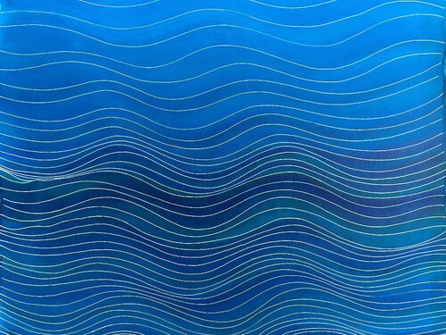 waves of reflection van Eran shmueli, Schilderij te koop op Singulart