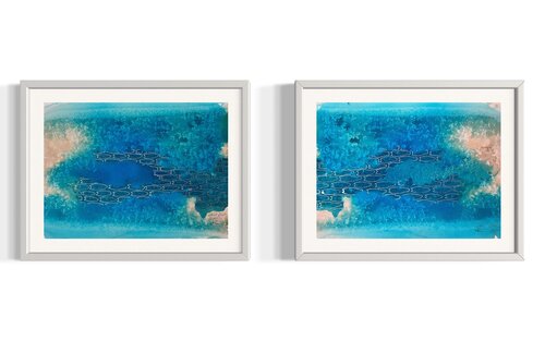 blue current van Eran shmueli, Schilderij te koop op Singulart