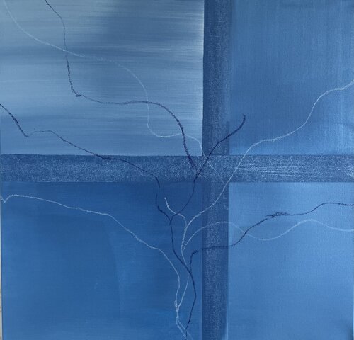 ECLAIRS ( 3 toiles) van Laurence Thomas-Thiebau, Schilderij te koop op Singulart