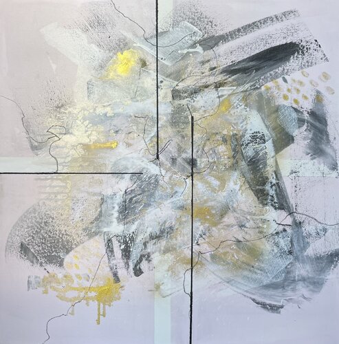CARESSE van Laurence Thomas-Thiebau, Schilderij te koop op Singulart