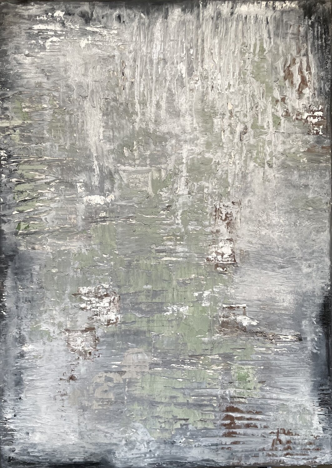 Palimpseste — Green Mist 1 Laurence Thomas-Thiebau