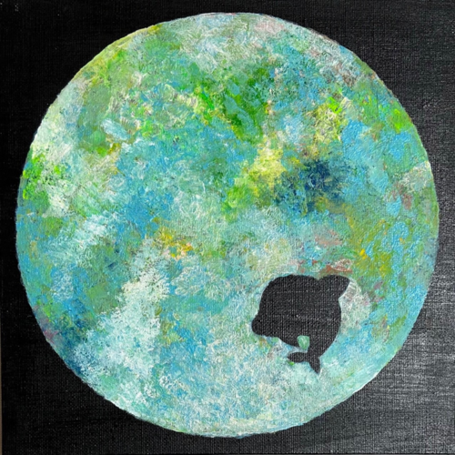 Killer Whale, Blue von Satoly, Malerei kaufen auf Singulart